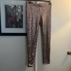 Free People Super Cute Sequined leggings!